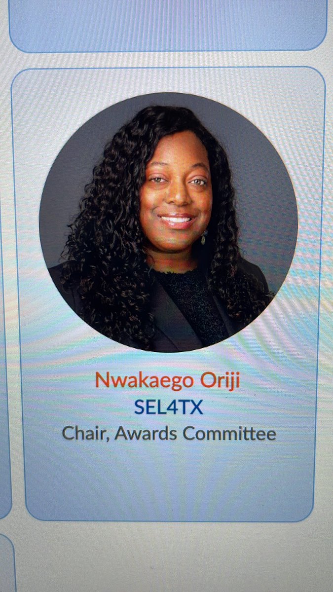 lrich_99's tweet photo. This just happened…
My bestie @NwakaegoEdorduOriji and I presented the 2023 @SEL4TX awards!! 
Happened so fast…I didn’t get a photo 😕 https://t.co/7WKF0QthOM