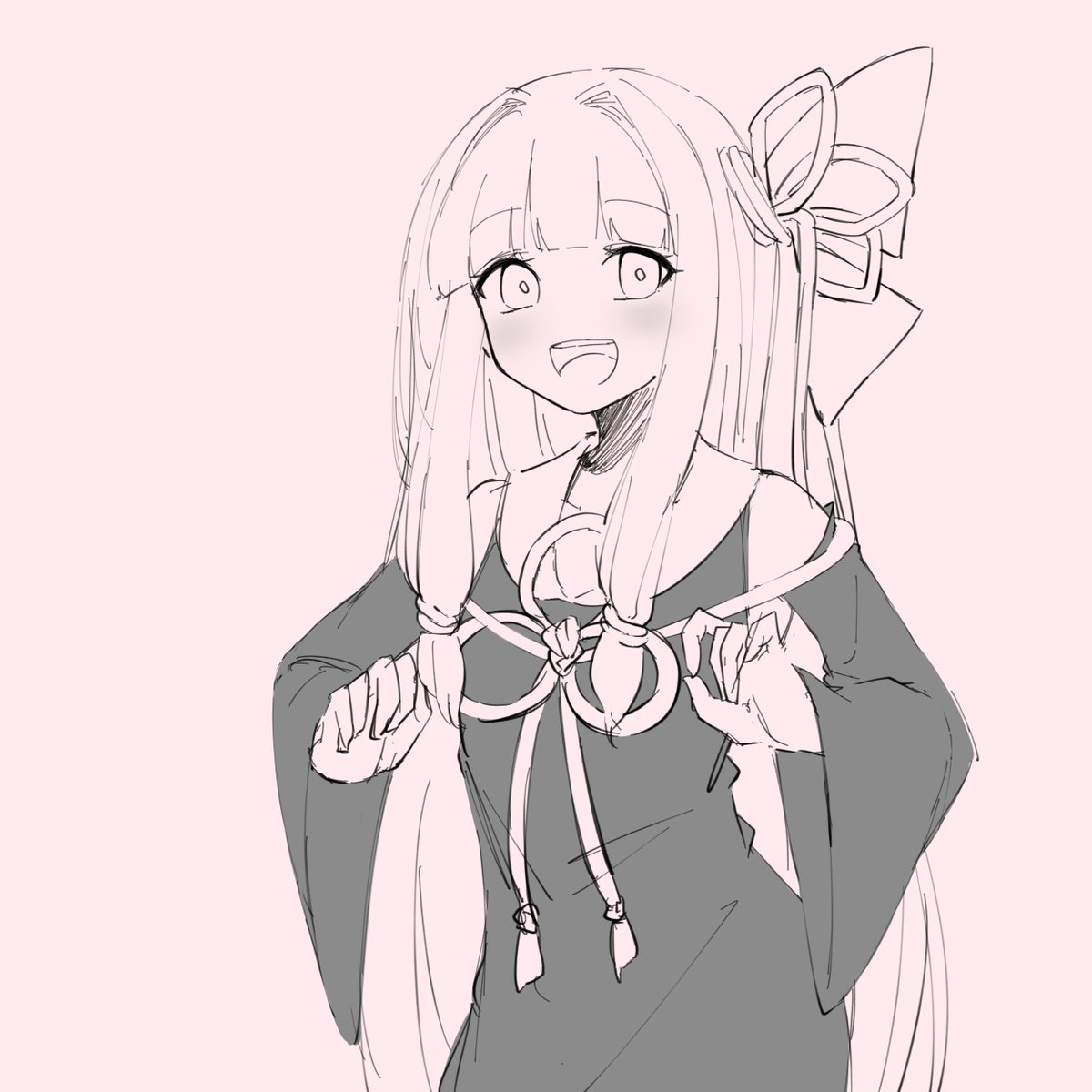 琴葉茜 「背景ピンクだしアカネチャン」|りーむんのイラスト