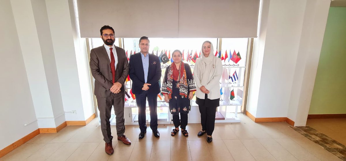 Meeting <a href="/ashooandrabi/">Syeda Asma Andrabi</a> from the PM AJ&amp;K office was great. Under the direction of <a href="/ShahNasirKhan/">Shah Nasir Khan</a> and UNCT, the UN looking forward to supporting AJ&amp;K Govt. under the UNSDCF. <a href="/husnaingillani9/">Syed Ali Husnain Gillani</a> <a href="/AjSdgs/">AJ&K SDGs Support Unit</a> <a href="/GovtofAJK/">Govt of Azad Jammu & Kashmir</a> <a href="/UNinPak/">United Nations Pakistan - اقوام متحدہ پاکستان</a> <a href="/AbdullahAFadil/">Abdullah A. Fadil</a>