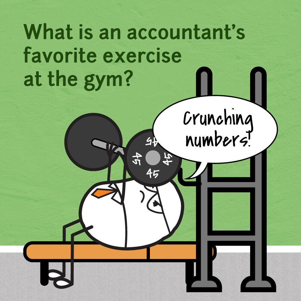 CPAnerds's tweet photo. The Beans like to exercise too!

#CPANerds #CPAHumor #AccountingJoke https://t.co/BT3N7OiK2i