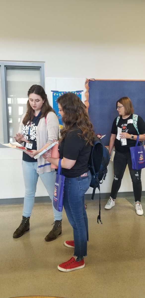 Here we GOGO! Give One, Get One Book Talks are underway @ The Lit Love Symposium in #1LISD.