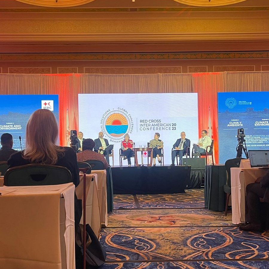 PIRAC_CRF's tweet photo. The French Red Cross participates in the Red Cross Inter American conference gathering 34 National Societies, organized by @IFRC_es and @BahamasRedCross. We're with our partner @cdemacu to introduce our missions and the #ReadyTogether & #Ready360 regional programs #IAC2023 https://t.co/dpbSe7J7HK