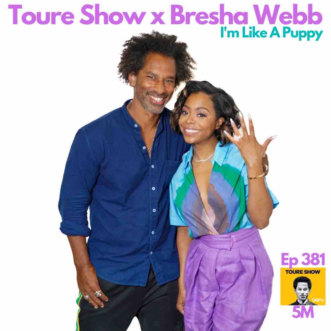 Toure Show x Bresha Webb one of the funniest people I’ve ever met. I’m struggling to keep it together throughout this whole convo. She’s starring on Run the World on Starz and she’s one of those standups who say hello and you start giggling. I love you @breshawebb!
