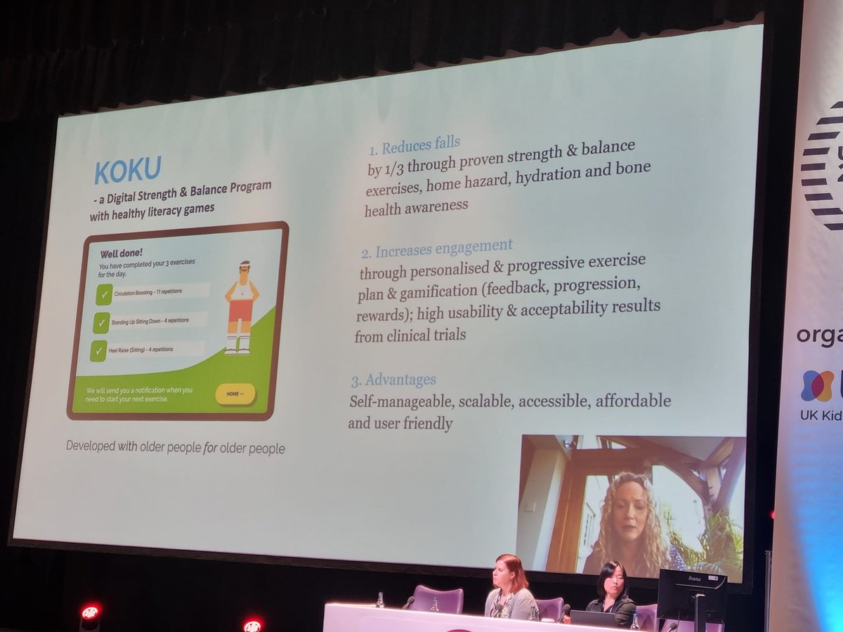 Continuing to fly the frailty flag at #UKKW2023 with a joint session with @GeriSoc . Sorry to @adamgordon1978 for tricking him into doing 2 talks but was worth it. Backed up with great talks by @Alison_Cowley and @EmmaStanmore showcasing MDT working.