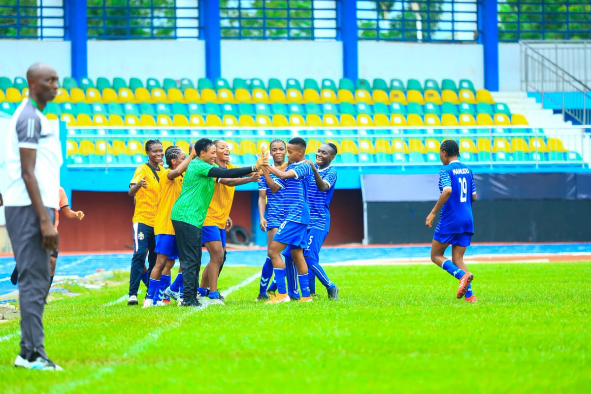 TheNWFL's tweet photo. PHOTOS: FT! in Asaba 📍
Confluence Queens 1-0 Edo Queens
Whyte Ogbonda's ladies upset the odds to keep their progression hopes alive at the expense of heavy-favourite Benin Arsenal
📲 𝗗𝗶𝗿𝗲𝗰𝘁 Link ⤵️
https://t.co/J0H98KOVfw…
#NWFL23| #CONEDO #NWFLPremiershipSuper6 https://t.co/TGcncpn1tA
