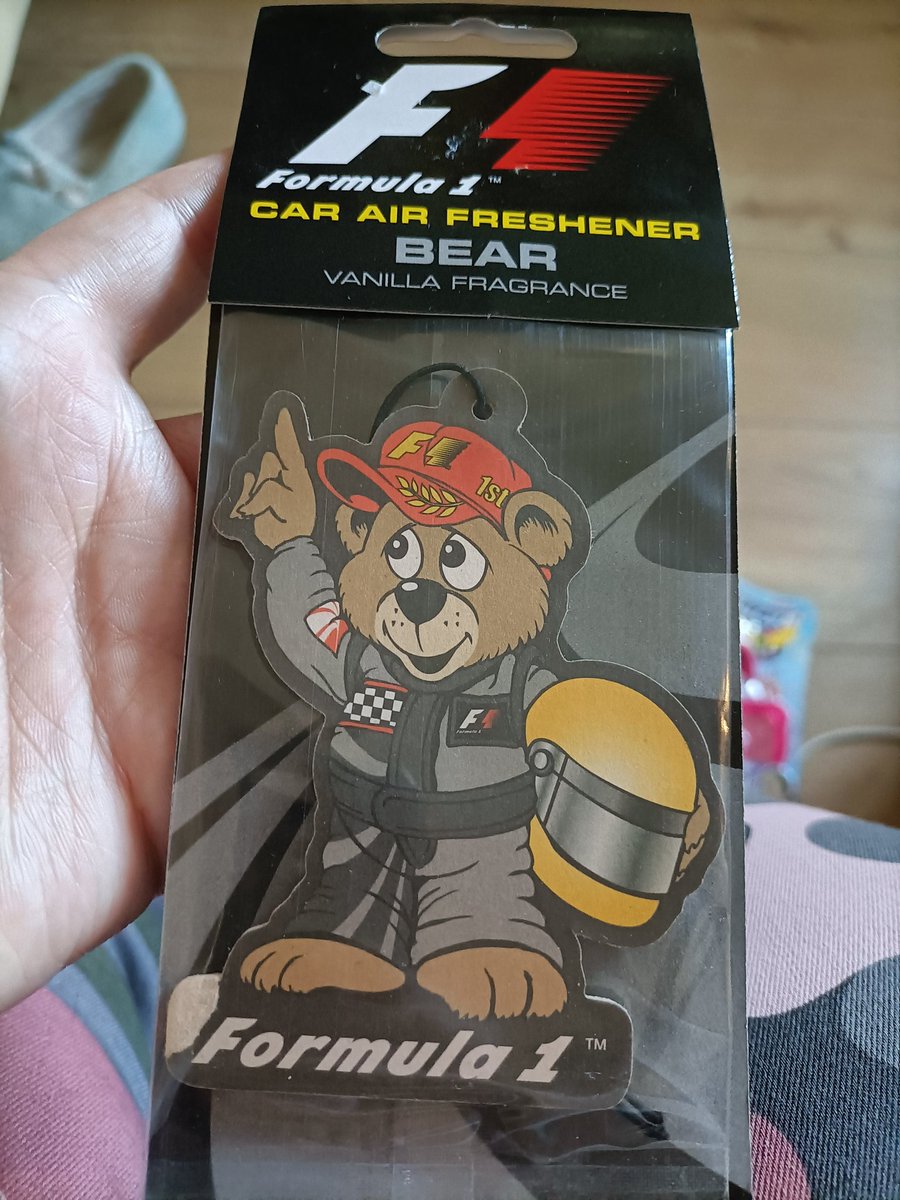 sparklestitch20's tweet photo. @F1  who can remember the f1 bear (I can't remember either) https://t.co/QhRDwA8y0y