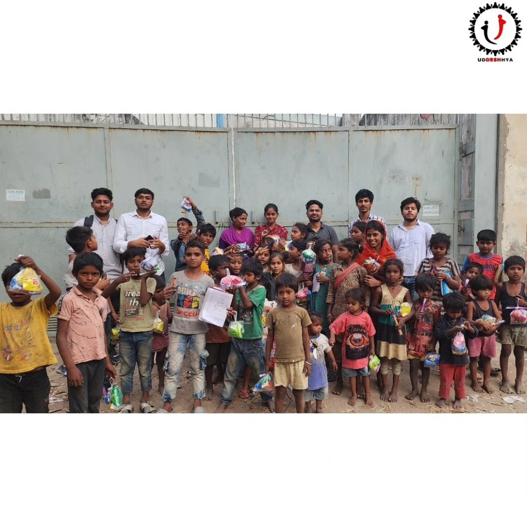 UDDESHHYA_'s tweet photo. "BIRTHDAY FOR A CAUSE"
On 24th May, one of our team member Aryan Gupta (2nd year - IT) celebrated his birthday with our slum school childrens in Rajnagar Slum.
Team UDDESHHYA wishes him good health and a bright future ahead.
#uddeshhya #ngo #ghaziabad #delhi #kiet https://t.co/G66FklPFbk
