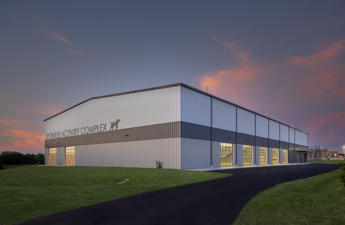 MAHGarch's tweet photo. Check out the recently completed Pointer Activity Complex that creates indoor practice space for softball, baseball, track, golf, and weightlifting all under one roof!
@MAHGarch
Beshears Construction
Myers Engineering
Hawkins-Weir Engineers
@HSAEngineering
@keithbr90398011 https://t.co/p5BSijhGss