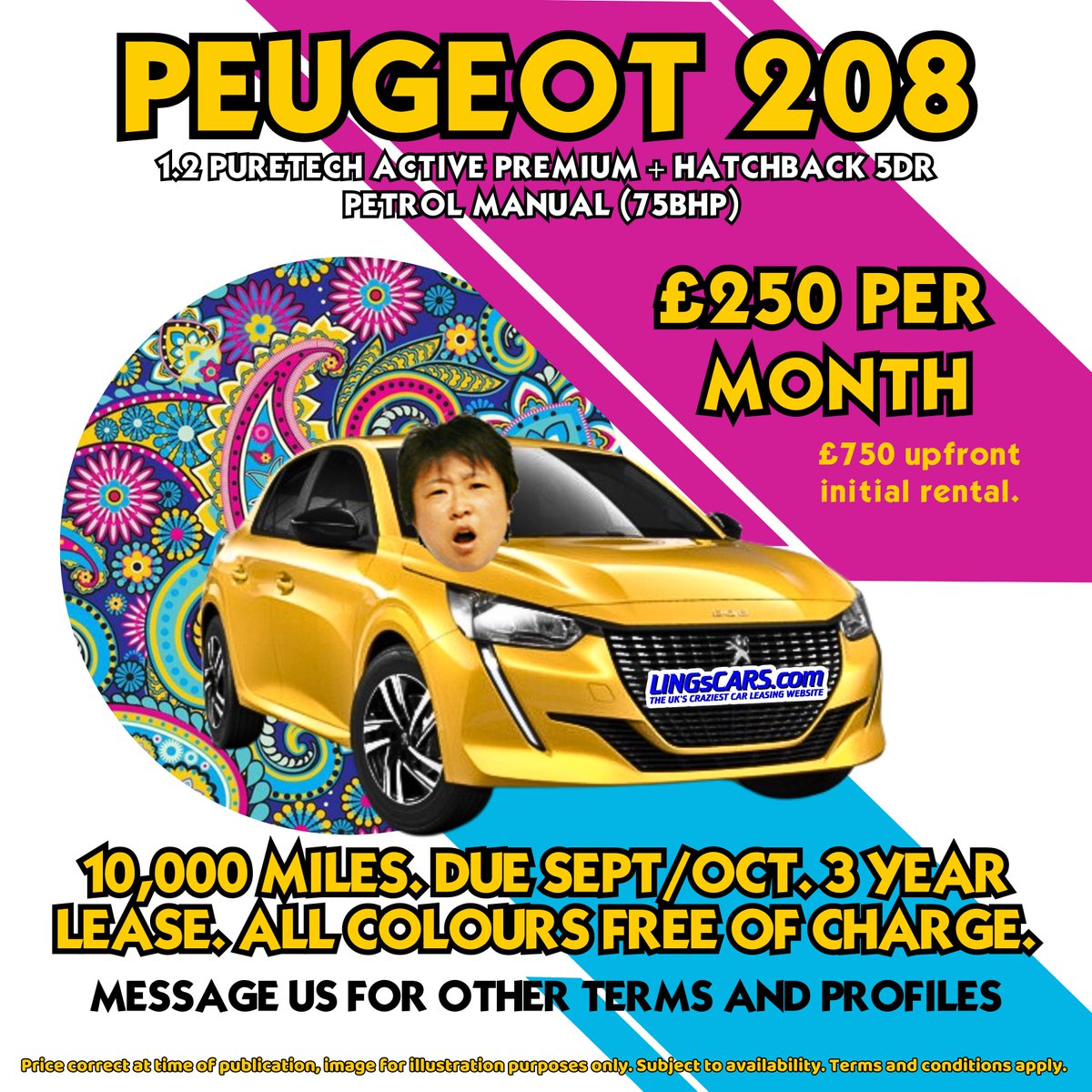 📷ANOTHER GREAT DEAL!📷

Peugeot 208 for £250 per month.📷

Message us or head to our website for more information.

#lingscars #carleasingdeals #carleasingnewcastle #carleasinguk #motortrade