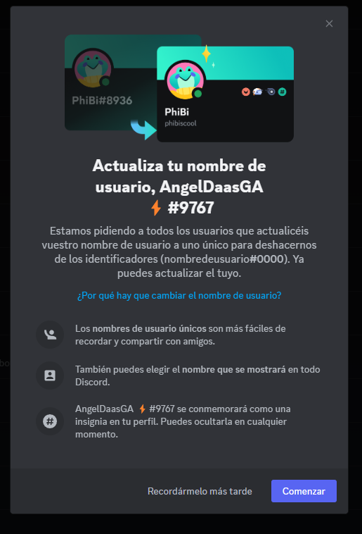 AngelDaasGA's tweet photo. Muchas gracias Discord por este cambio que absolutamente NADIE pidió. 👏🥳🎉 https://t.co/hmGnkF0VGc