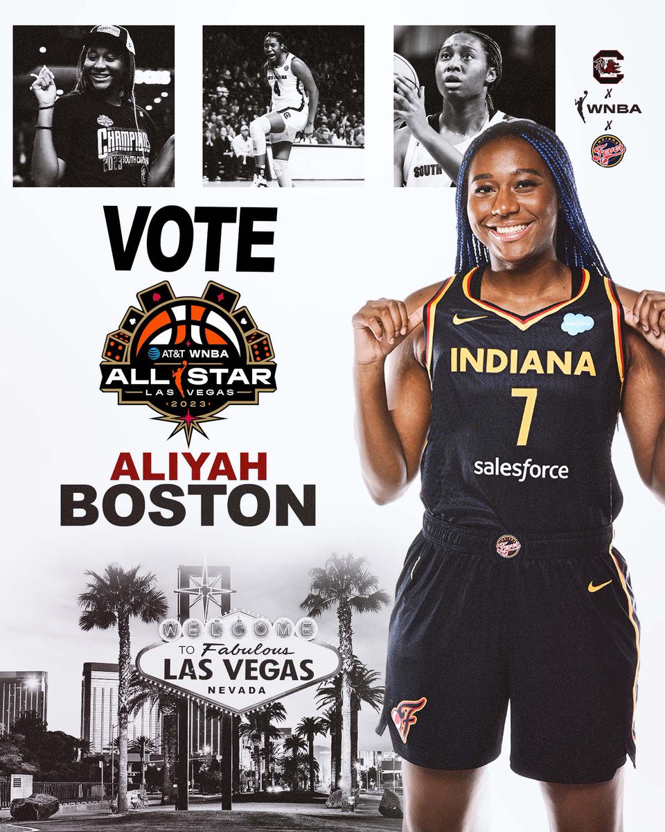 GamecockWBB's tweet photo. Let's get our #WNBAAllStar voting on, FAMS!

1x per 24 hours now through June 21 – https://t.co/QtbaLSFQsa https://t.co/6SJASGdgHy