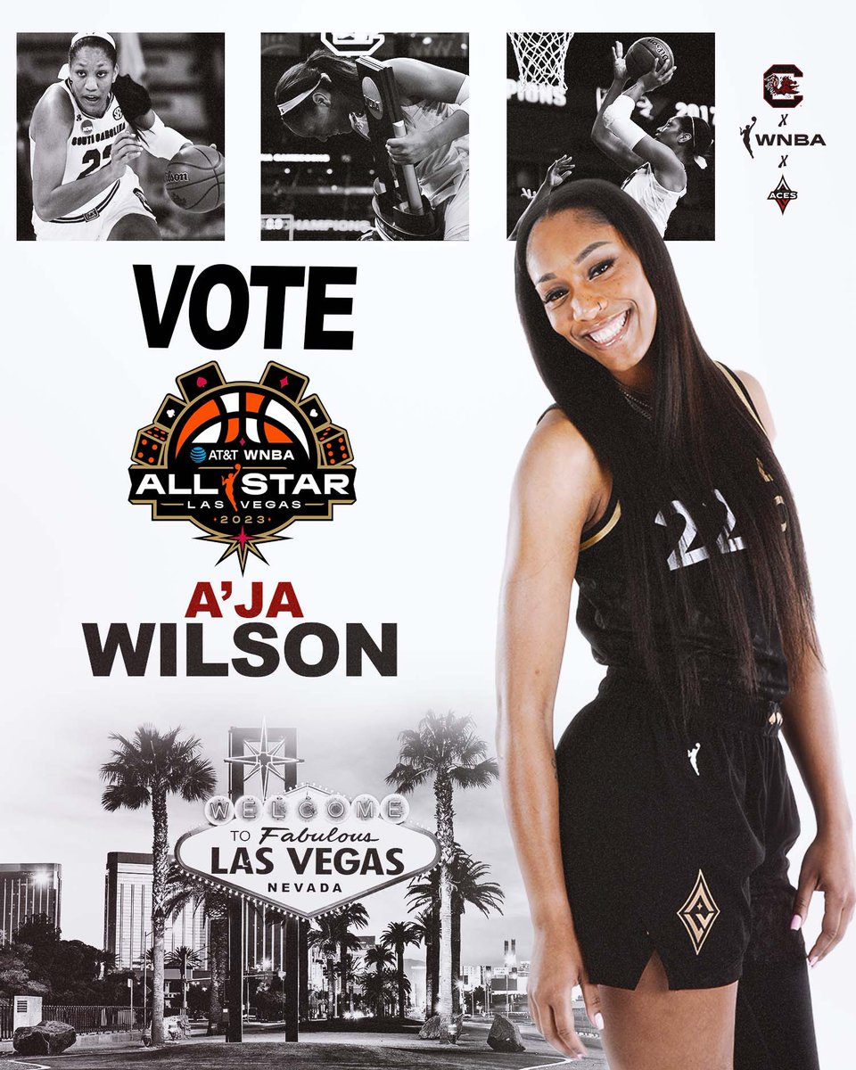 GamecockWBB's tweet photo. Let's get our #WNBAAllStar voting on, FAMS!

1x per 24 hours now through June 21 – https://t.co/QtbaLSFQsa https://t.co/6SJASGdgHy