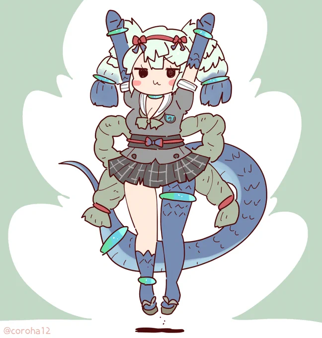 きょうもへびをはっしゃ