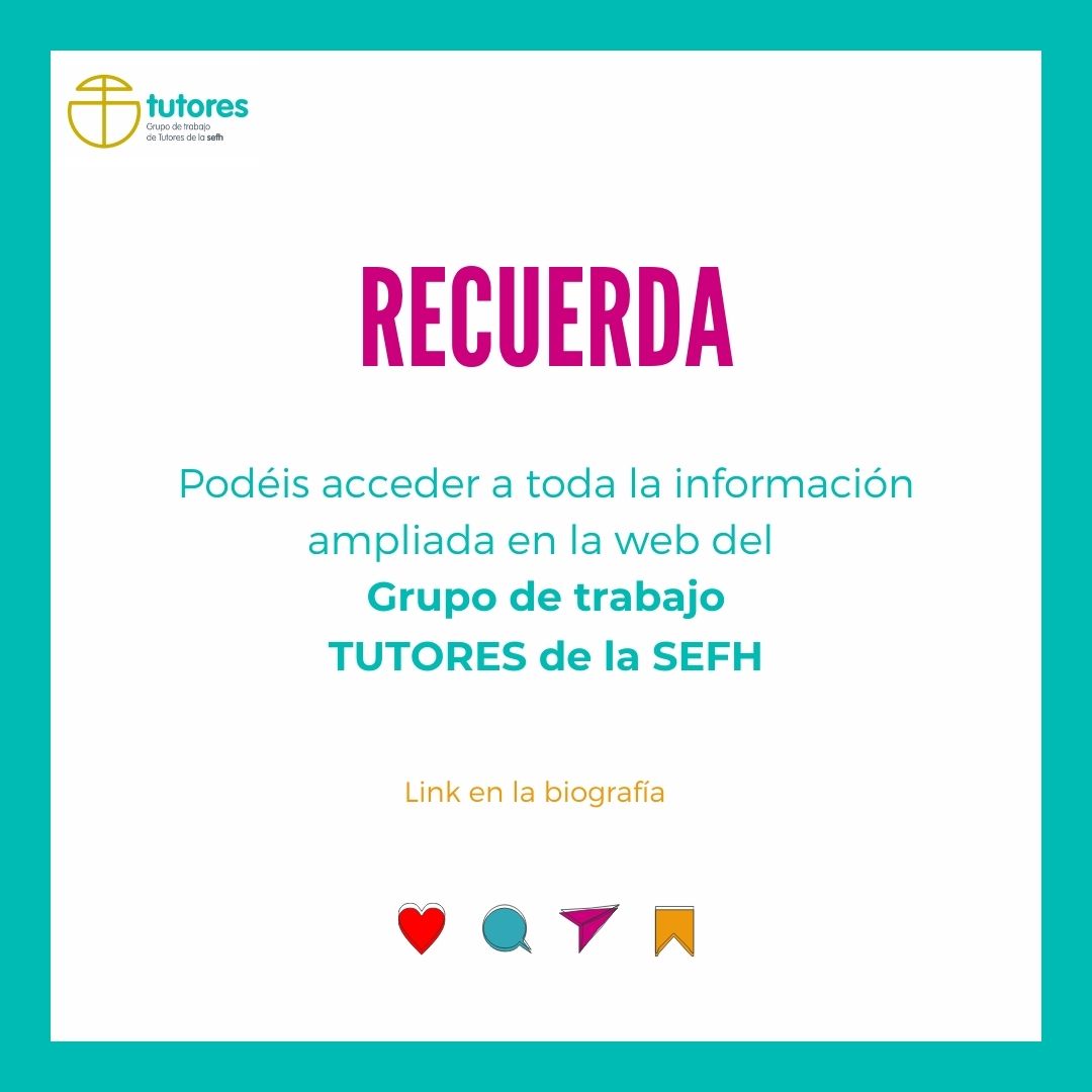 Grupo Tutores SEFH tweet media