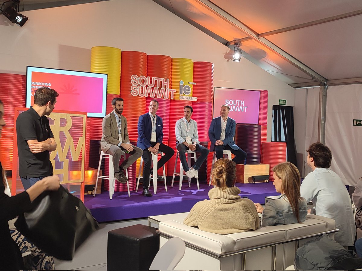 adiezbarroso's tweet photo. Gracias a @south_summit por la invitación @DILAcapital para ser parte de este gran evento. Me dio muchísimo gusto comparto el panel con @rafamsoriano @isaacdlp @MartinTantow 

#SouthSummit2023 https://t.co/PzoFE5BzNr