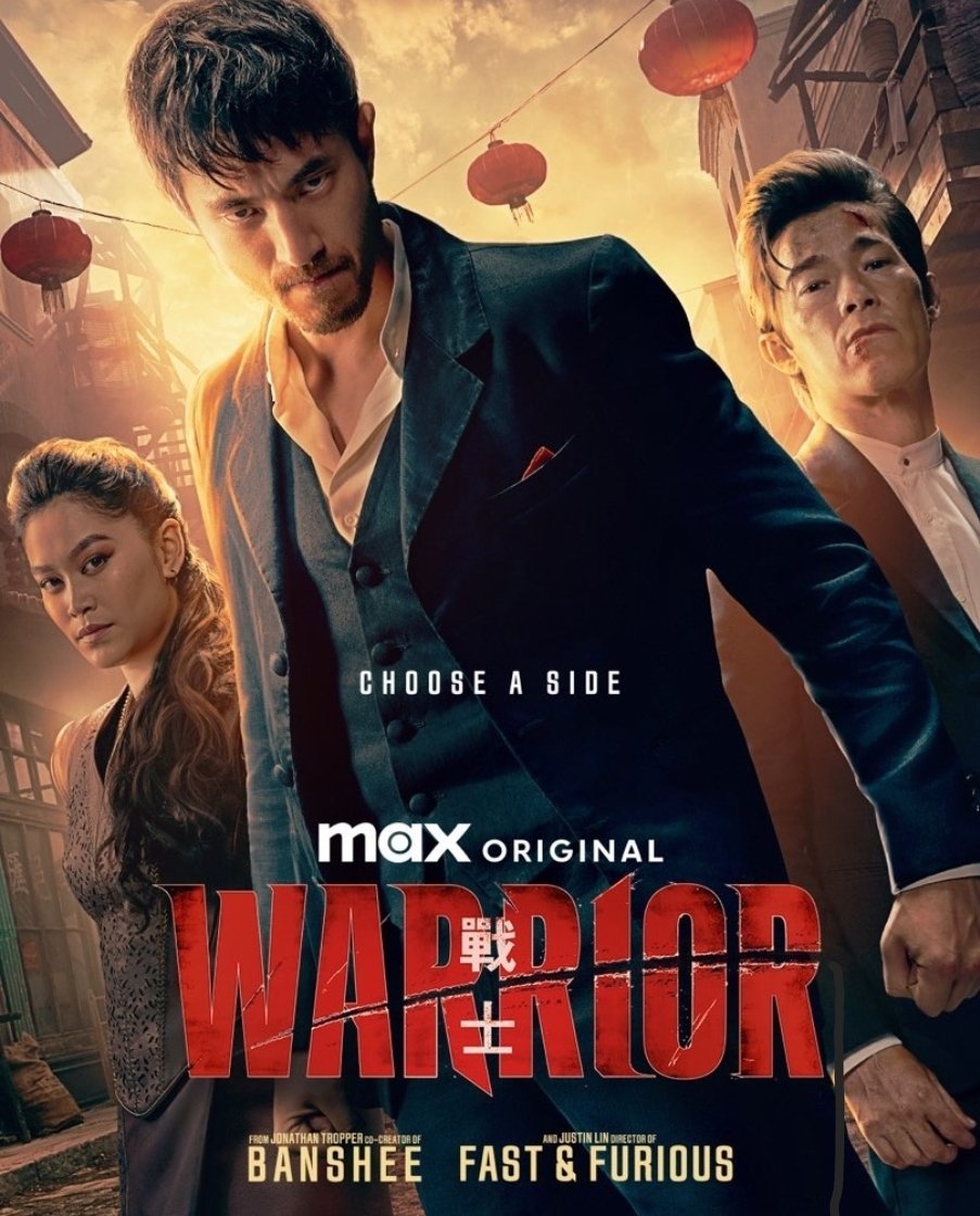 MAActionCinema's tweet photo. #Warrior Season 3 starring #AndrewKoji #JasonTobin #JoeTaslim #OliviaCheng #DustinNguyen #DianneDoan #DeansJagger #LangleyKirkwood #HoonLee #ChelseaMuirhead & #MarkDacascos premieres on #Max June 29th! https://t.co/A6yPZbAMYR