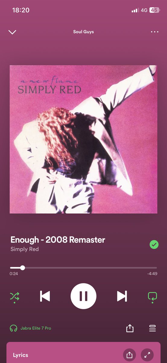 Tune!! Forgot how good the bass was - enjoy 🎶