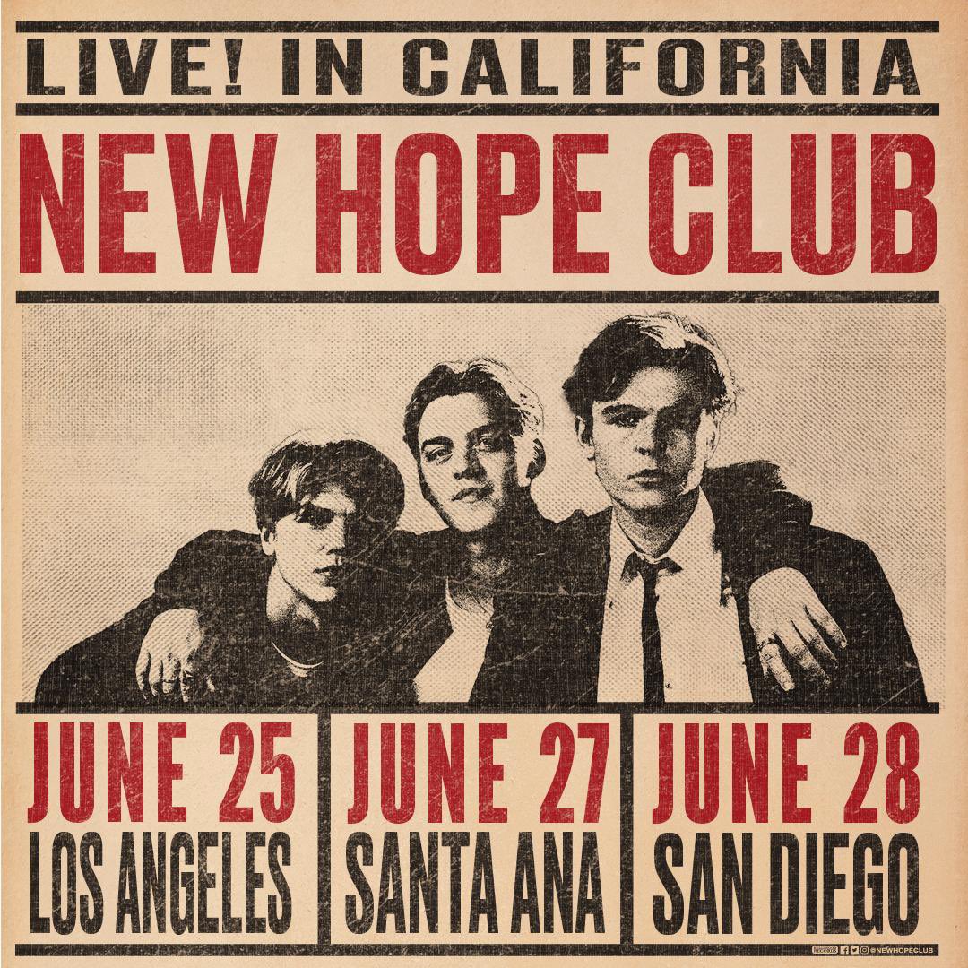 Can’t wait to be back on tour later this month 🇺🇸

See you soon Cali! ❤️

newhopeclub.komi.io