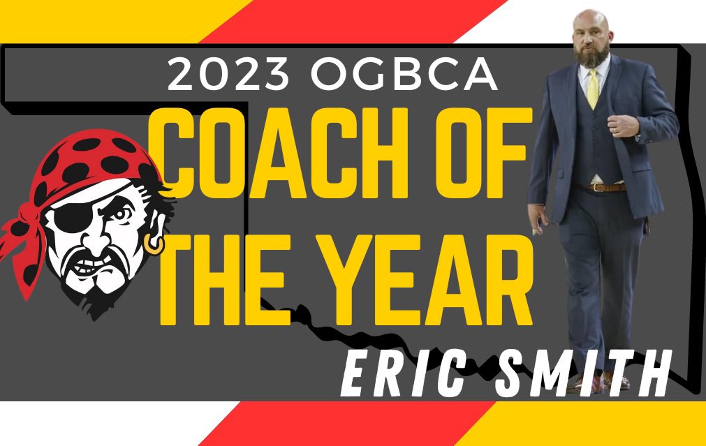 Congrats to our very own Coach Smith for being named the Oklahoma Girls Basketball Association State Coach of the Year! We are proud of you and how you lead our teams on the court and in life! Go Dale! #godale #DaleDNA #goldblooded