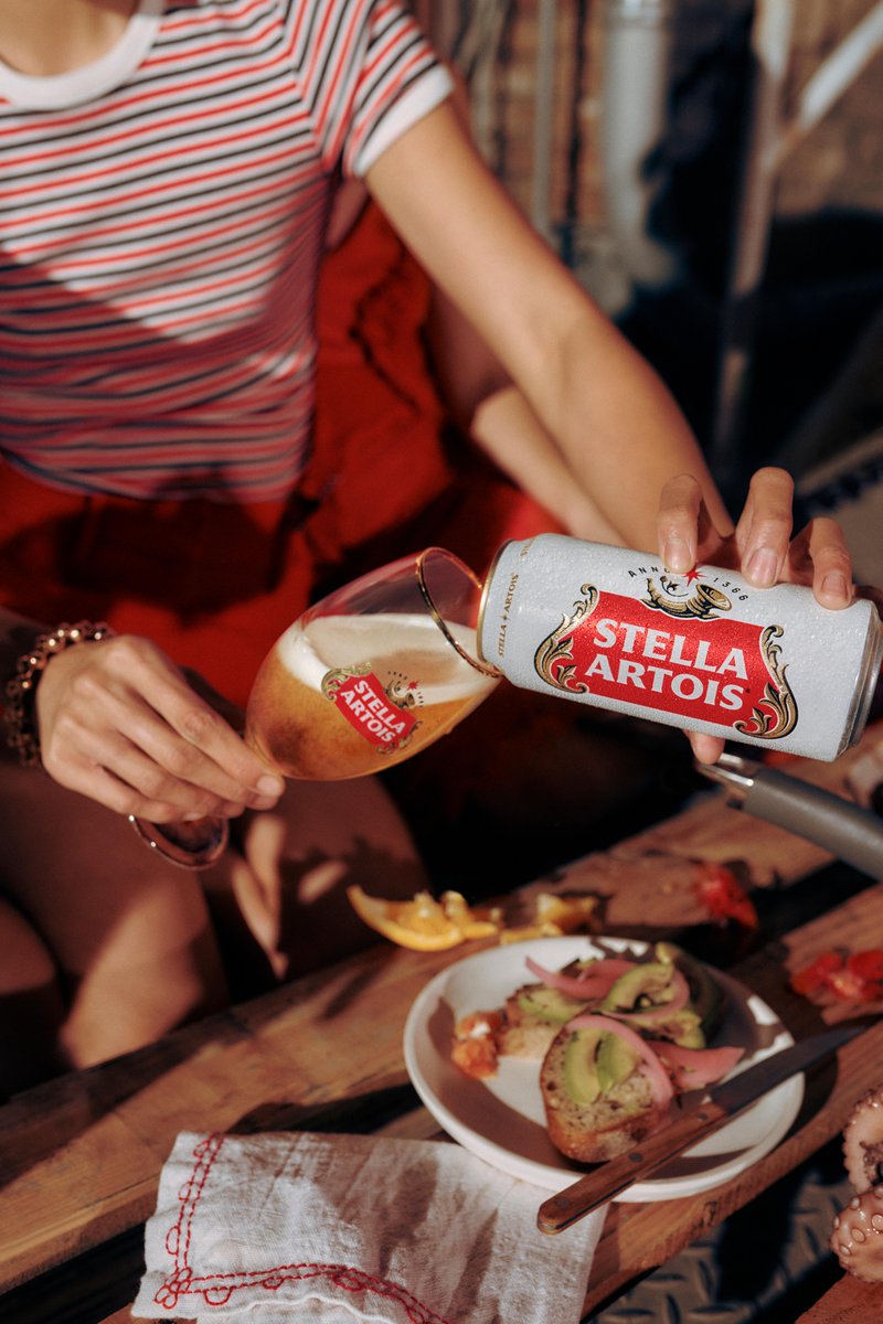Sorry, couldn’t hear you…thinking about the <a href="/StellaArtois/">Stella Artois</a> I’m going to have with dinner 💭 #stellaartois #letsdodinner #stella #beer