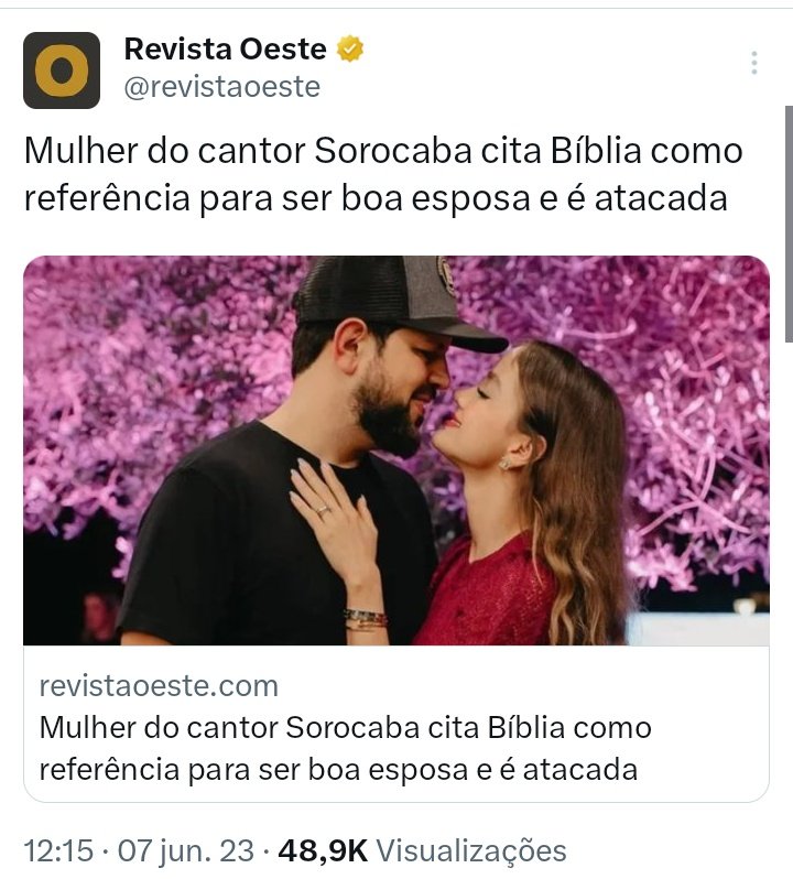 Fui esposa do único homem que me conheceu intimamente; casei virgem.
Não me envergo em dizer que fui submissa a ele, que era um prazer tê-lo como meu amor, protetor e provedor. Feliz a mulher qe vive a figura feminina descrita na Bíblia: da Mulher sábia que edifica a sua casa...