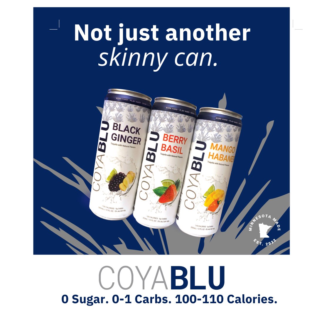 coyablucocktail's tweet photo. At COYABLU, we pride ourselves on our clean and health-conscious approach when producing our craft tequila cocktails. We go above and beyond to ensure that our customers indulge in a beverage they enjoy without taking a toll on their health!
#tequila #cocktails #health #fitness https://t.co/M6wJqPOvu5