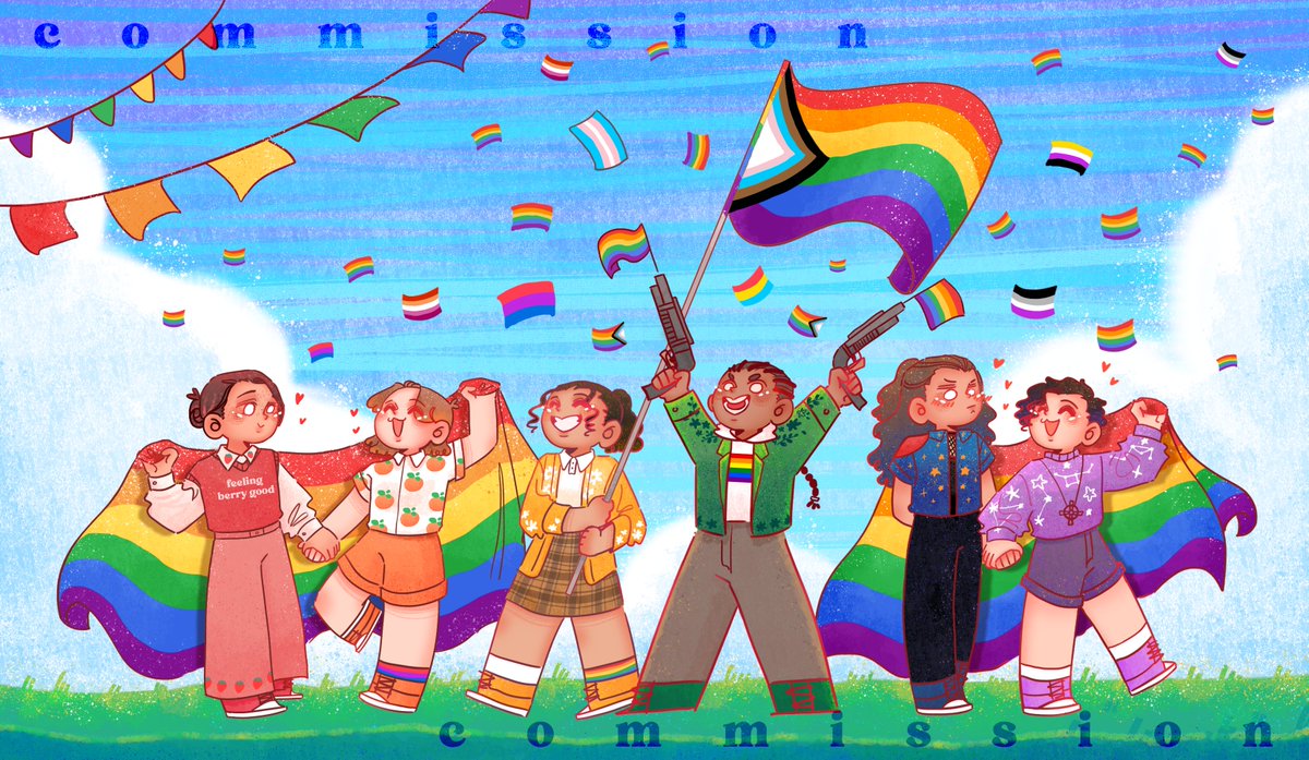 noooooo_te's tweet photo. 🎉🏳️‍🌈HAPPY PRIDE🏳️‍🌈🎉

c0mms piece for @/bea_at_titude 💖

#SaveWarriorNun #WarriorNun #Pride2023 https://t.co/UMm6ioXbus
