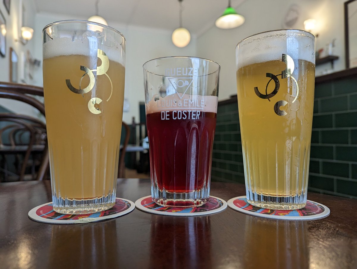 Mark Smith-Magee - Views From The Bar (@viewsfromthebar) on Twitter photo Round #2 <a href="/brownhillandco/">Brownhill & Co.</a>, L2R:
<a href="/burningskybeer/">burningskybeer</a> Arise - just glorious.
<a href="/burningskybeer/">burningskybeer</a> Cuveé Kriek - because no other UK brewery makes mixed ferm beers that taste n smell so Belgian. And the mouthfeel, like Oud Beersel. Apex level brewing.
<a href="/TheBeakBrewery/">Beak</a> Rise - smoooooth. Round #2 <a href="/brownhillandco/">Brownhill & Co.</a>, L2R:
<a href="/burningskybeer/">burningskybeer</a> Arise - just glorious.
<a href="/burningskybeer/">burningskybeer</a> Cuveé Kriek - because no other UK brewery makes mixed ferm beers that taste n smell so Belgian. And the mouthfeel, like Oud Beersel. Apex level brewing.
<a href="/TheBeakBrewery/">Beak</a> Rise - smoooooth.