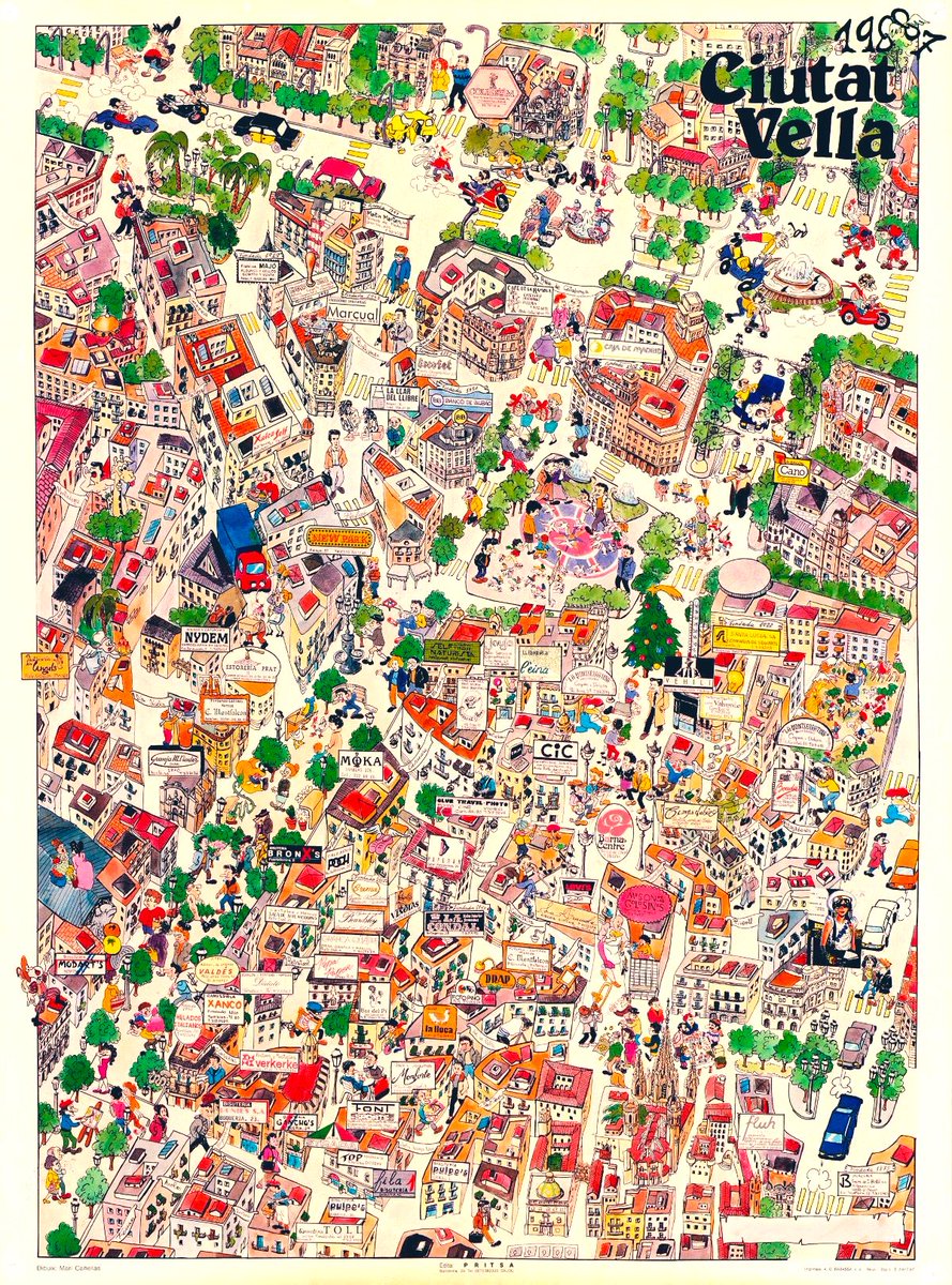 Comerços de Ciutat Vella, Barcelona 1988.