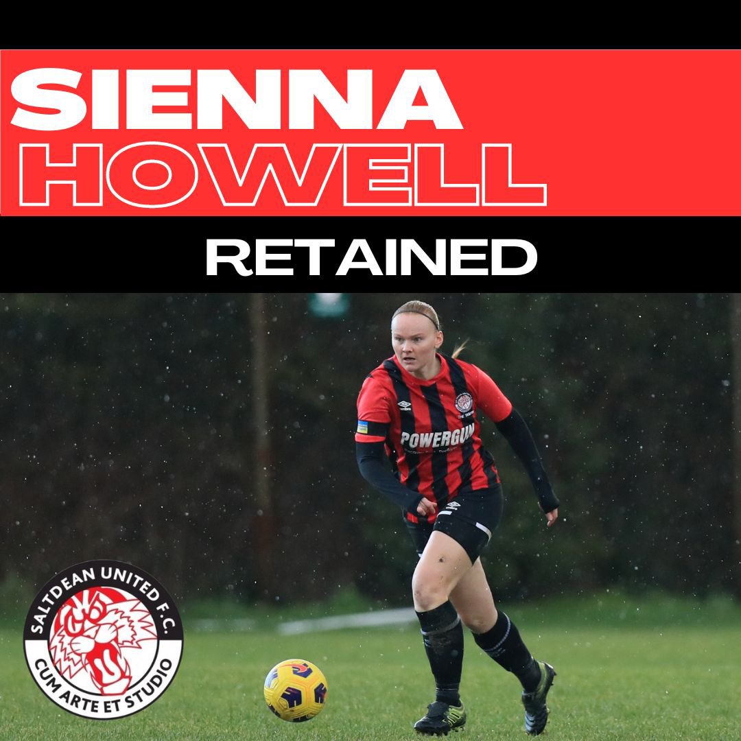 𝙍𝙀𝙏𝘼𝙄𝙉𝙀𝘿

Sienna Howell has committed to the Tigers for another season!

The strong and experienced centre back had offers from higher tier clubs, but wanted to kick on in the red and black stripes!

We look forward to having her for another season.

🐯🔥