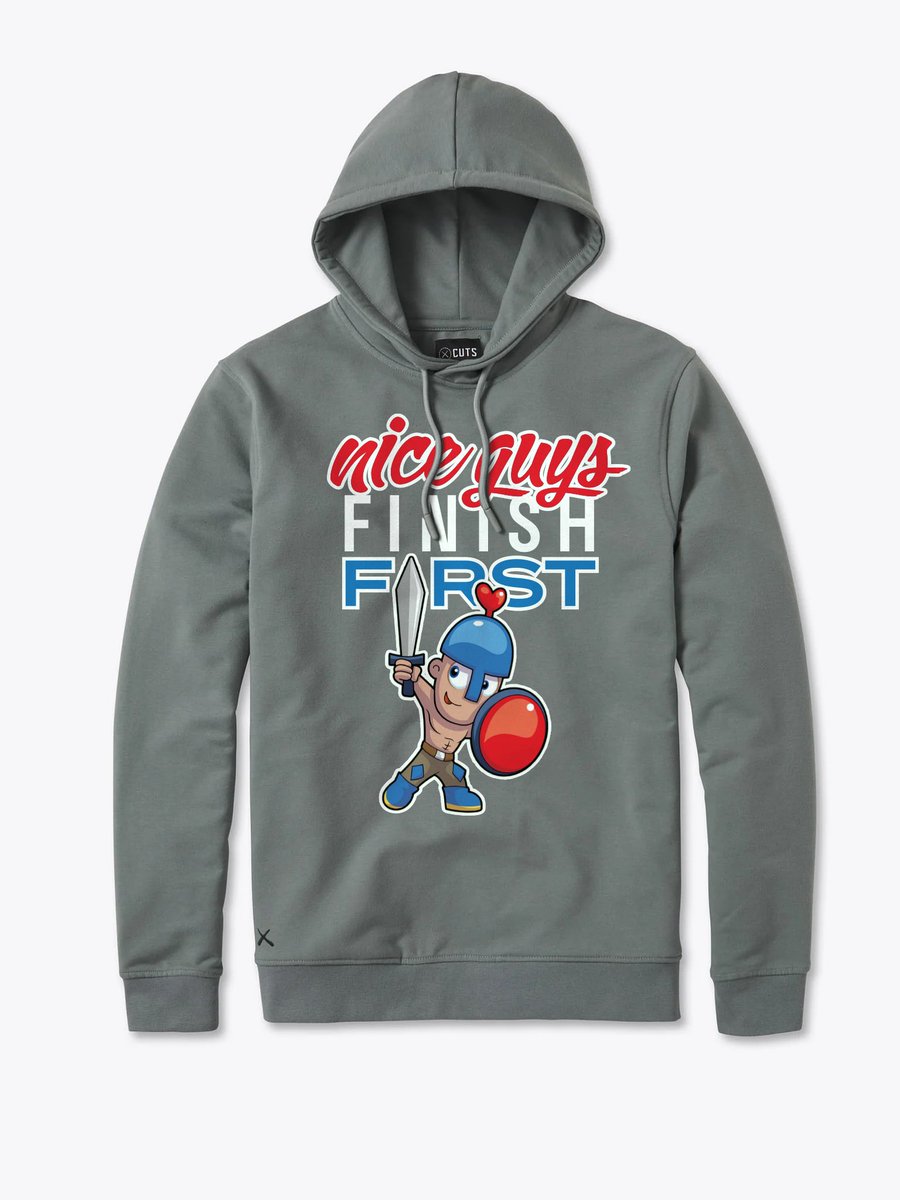 landondward's tweet photo. Inspired by Gary’s podcast with @hutchins I made this kind warrior in competing pose hoodie. The design is yours, @garyvee, if you want it! 

Nice guys finish first! Kindness is so important!
@krainak @veefriends @derekmoreno1211 @jeremyknowsVF https://t.co/Srf66hYWRZ