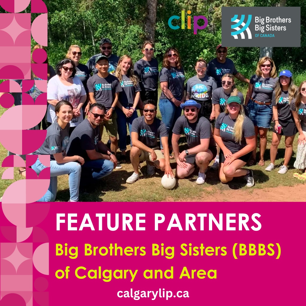 In their  Children & Youth programs section. -  BBBS Enable life-changing mentoring relationships to ignite the power and potential of young people.   

Learn More: bbbscalgary.ca

calgarylip.ca
#CalgaryForAll #Calgary #YCC  #Community #ImmigrationMatters
