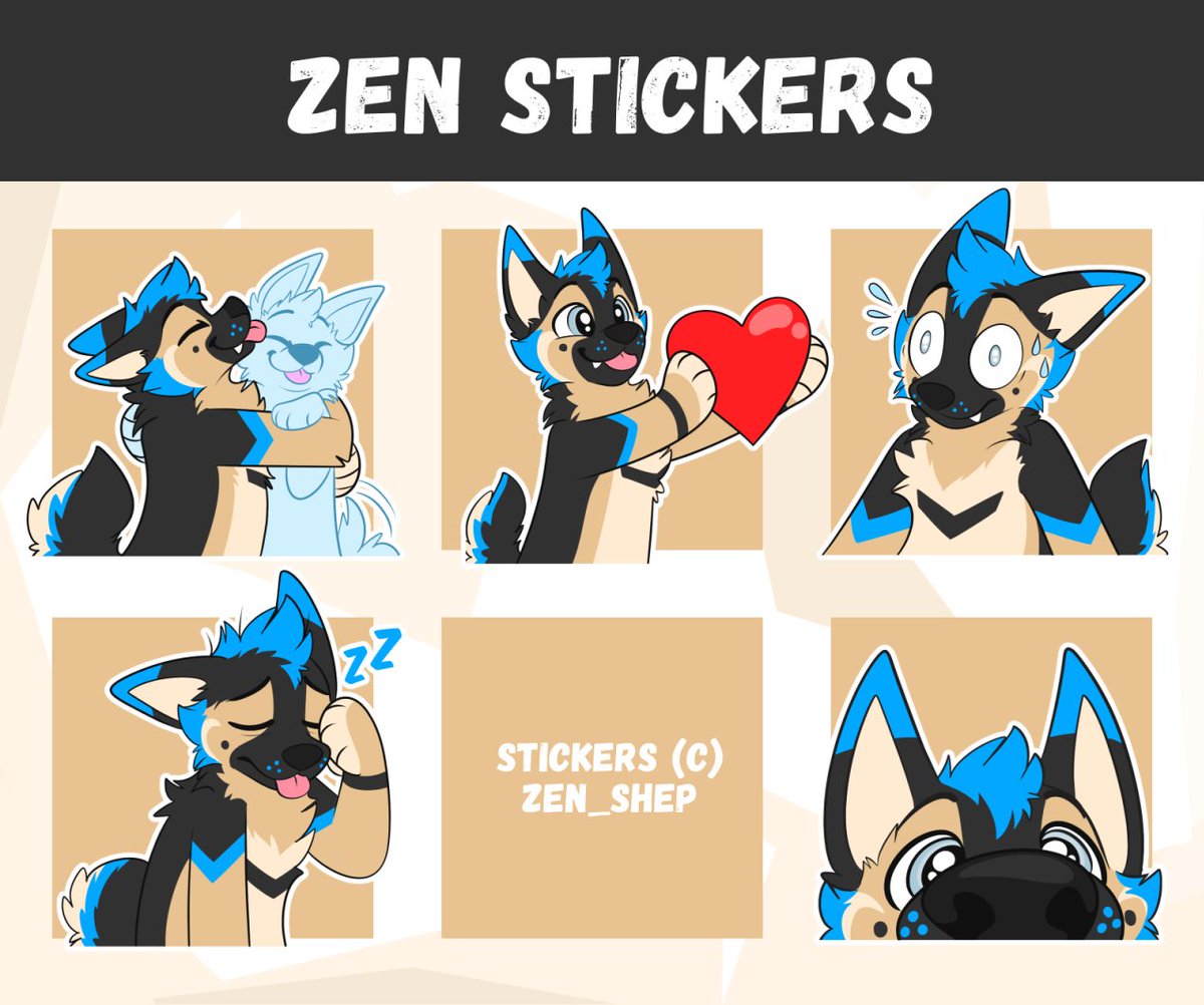 I have stickers now! Only took me 5 years...
Thank you <a href="/LordPulex/">Pulex</a>! 💙

t.me/addstickers/ze…