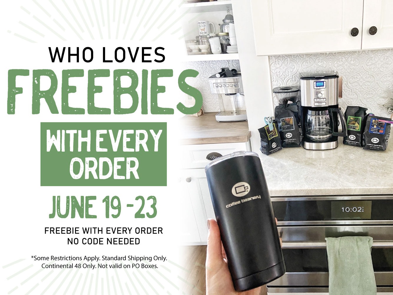 Coffee Beanery on Twitter "Did you get your freebie yet? Just place an order now until Friday