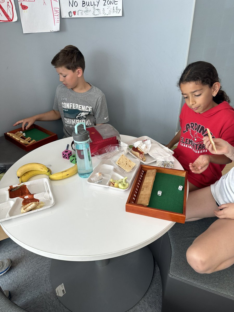 DV (@cardinalmathaps) on Twitter photo Some fourth grade mathematicians had a fun lunch playing Shut the Box! <a href="/APSMath/">APS Math Office</a> <a href="/APSCardinalElem/">Cardinal Elementary</a> <a href="/chbrowncardelem/">Colin Brown</a> <a href="/mrsherrsclass/">Mrs. Herr</a> Some fourth grade mathematicians had a fun lunch playing Shut the Box! <a href="/APSMath/">APS Math Office</a> <a href="/APSCardinalElem/">Cardinal Elementary</a> <a href="/chbrowncardelem/">Colin Brown</a> <a href="/mrsherrsclass/">Mrs. Herr</a>