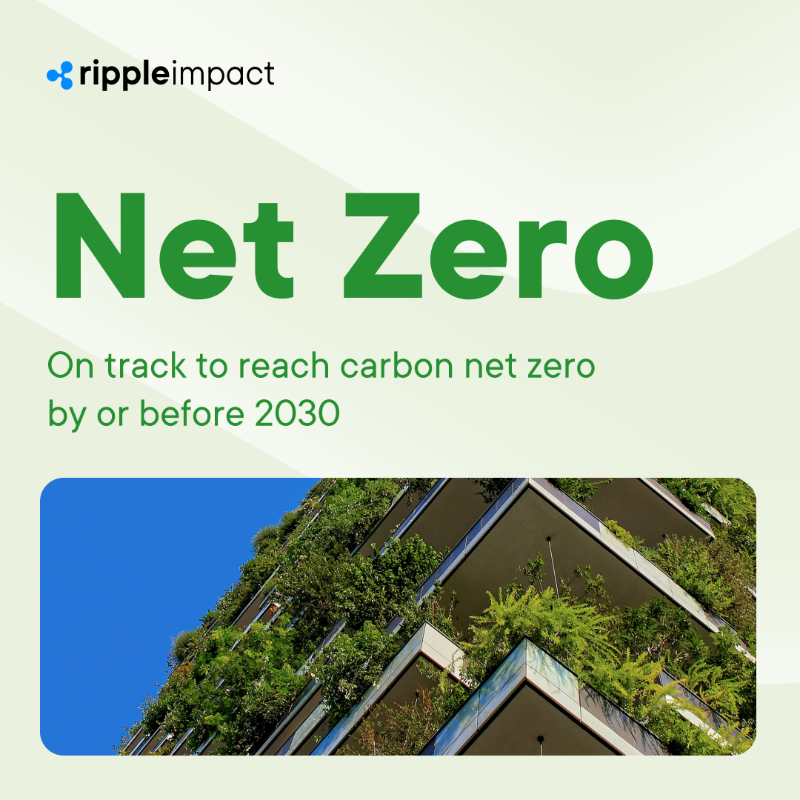 Ripple's tweet photo. We're excited to share our 2022 #RippleImpact Report.

From industry-leading sustainability commitments to funding innovative financial inclusion pilots and blockchain research, take a look at Ripple Impact's milestones and the partners that made it all possible.