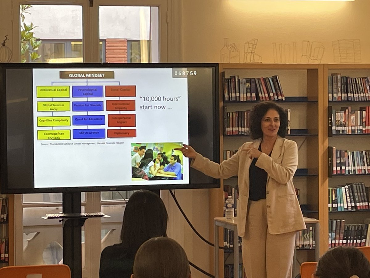 ‘10,000 hours start now. Let our children start clocking the hours for a global mindset’ - <a href="/HomaTav/">Homa Sabet Tavangar</a>