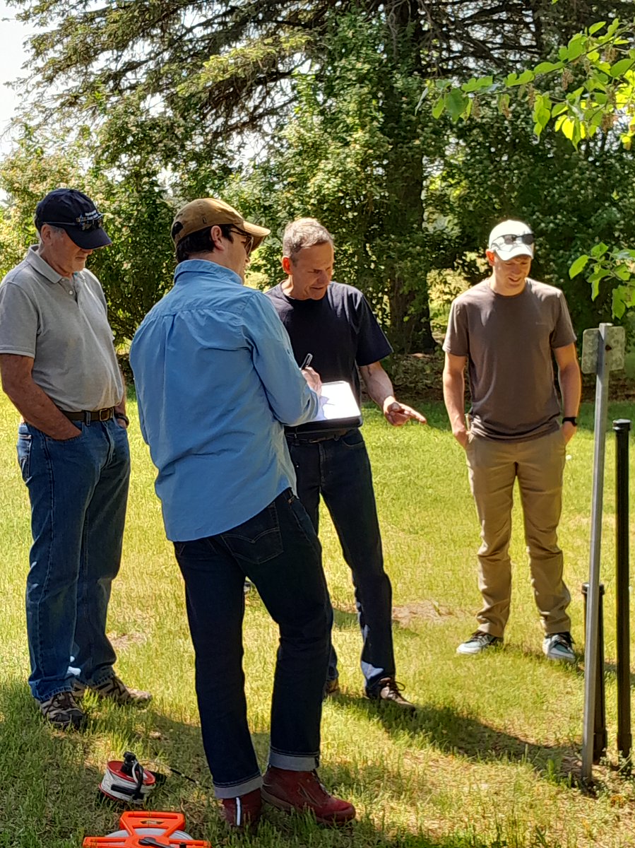 GeologyKu's tweet image. PhD aspirant Bryan Heyer spent last week presenting his groundwater research at the @g360group annual University Consortium meeting at the @UofG. He was also able to spend time traveling around Ontario with a @UWaterloo group visiting past and potential future field sites.