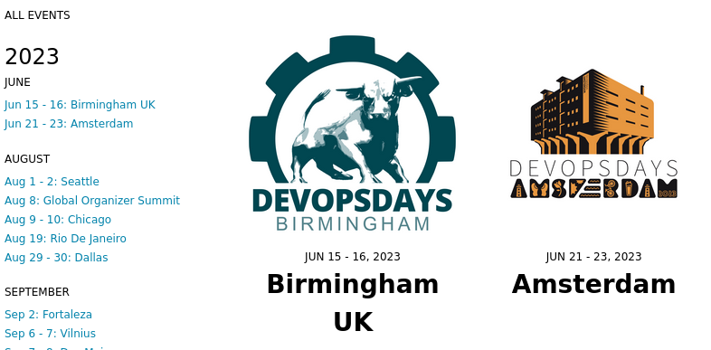 devopsdaysbrum's tweet photo. We are literally the next #DevOpsDays event globally!!

We still have a handful of tickets left

https://t.co/P2r2Fs1vLQ https://t.co/El5d5nmqlU