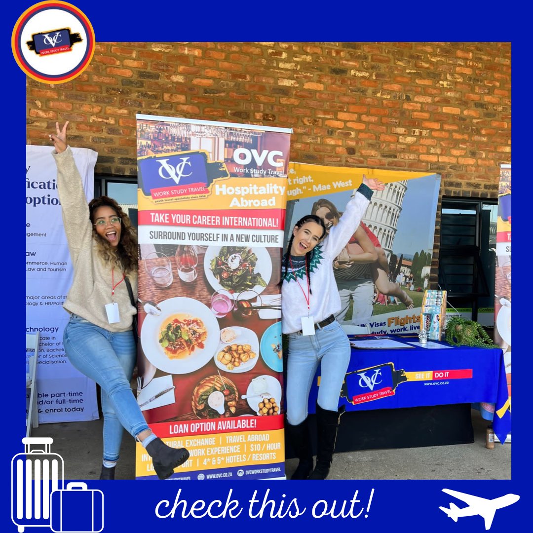 OVC_SA's tweet photo. WHAT AN EVENTFUL DAY!🎊🥳
Our OVC Gauteng team attended the InfoChef Potchefstroom event held by the South African Chefs Association!🤩👏🏼 #sachefs #taunghotelschool #mafikenghotelschool #taletsotvetcollege #hospitalityinternships https://t.co/gOym5BQTgk