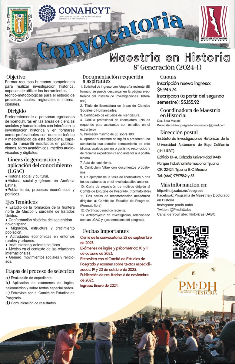 POSGRADO HIST UABC tweet media
