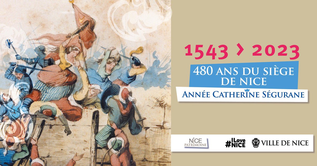 🔴⚫️ On se retrouve ce samedi 10 juin à 15h à l’auditorium du MAMAC pour la conférence sur Nice après le siège de 1543, évolution urbaine et militaire par Fanny Lelandais , Chargée d’étude documentaire au service d’Archéologie Nice Côté d’Azur 
@VilledeNice @Nice_Matin