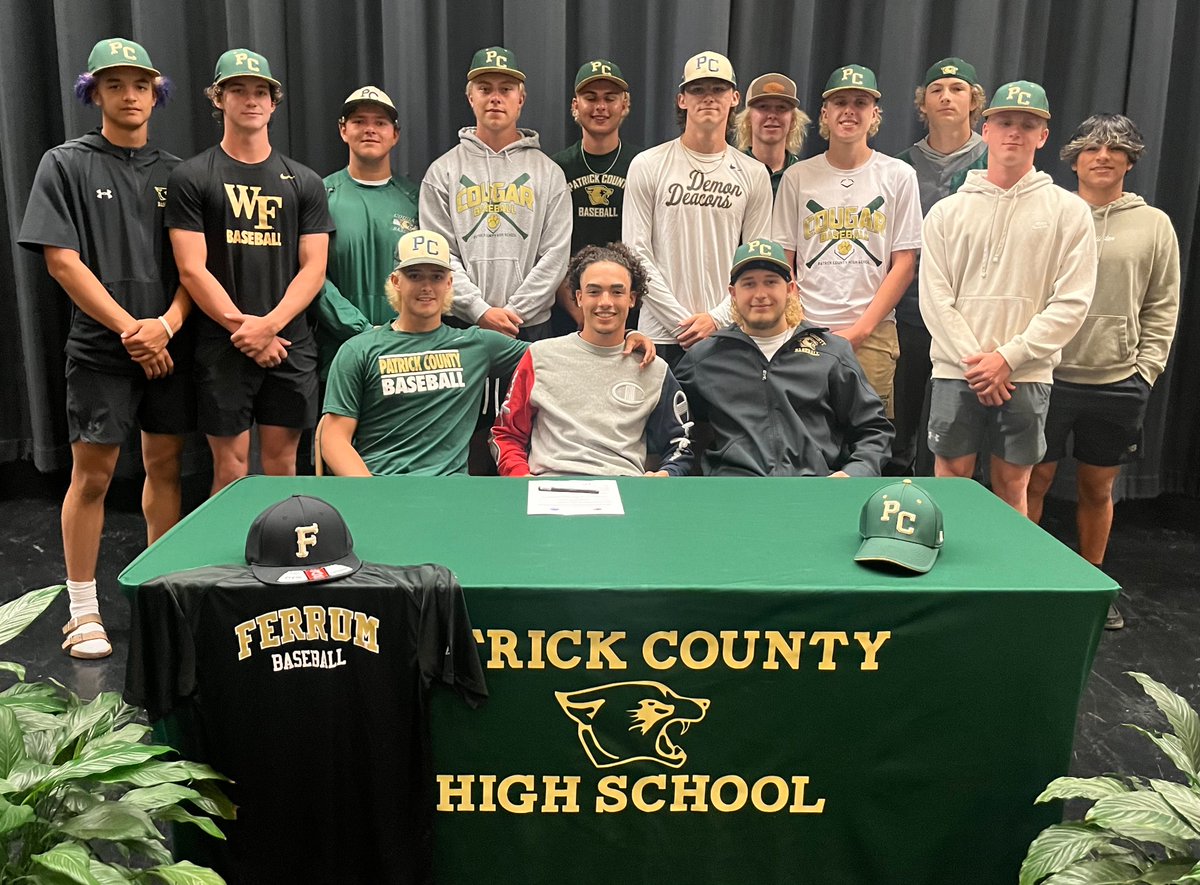 BulletinSport's tweet photo. Patrick County High School senior Jai Penn committed today to continue his baseball career at Ferrum College in the fall. https://t.co/YvDVo4eIzF