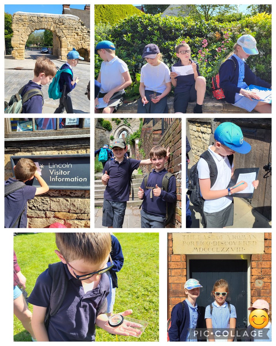 DigbyPrimary's tweet photo. Some super photos of our recent field trip to Lincoln - we all definitely earned those gelatos after such a lot of walking! #SpiresGeography #SpiresHistorians https://t.co/C1OoMBH2GR