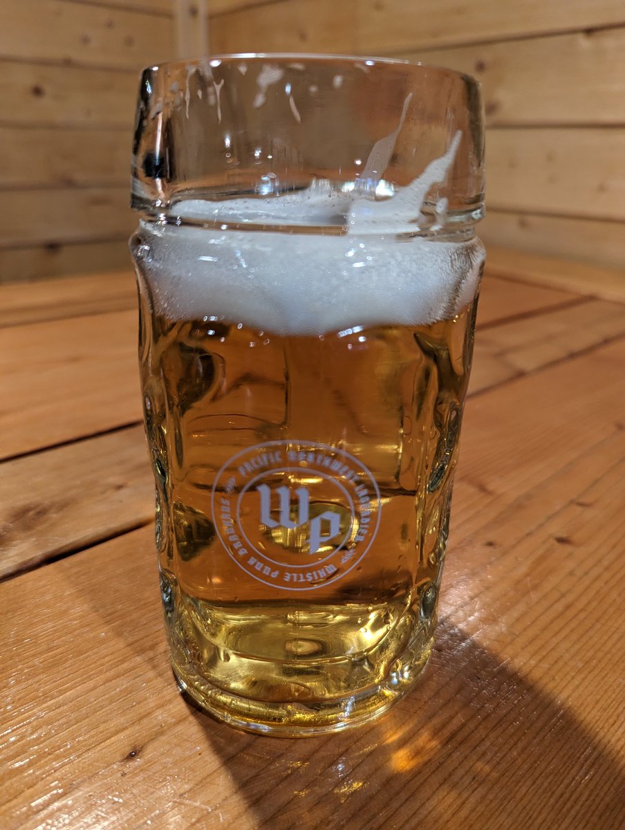 Snuck out for a homebrew club meeting at <a href="/whistlepunkbeer/">WHISTLE PUNK BREWING</a> and it was great. Delicious helles lager and great spot. 🍻

Thank you to the brewery for hosting us.

#whistlepunkbeer #spokanebeer #craftbeer
