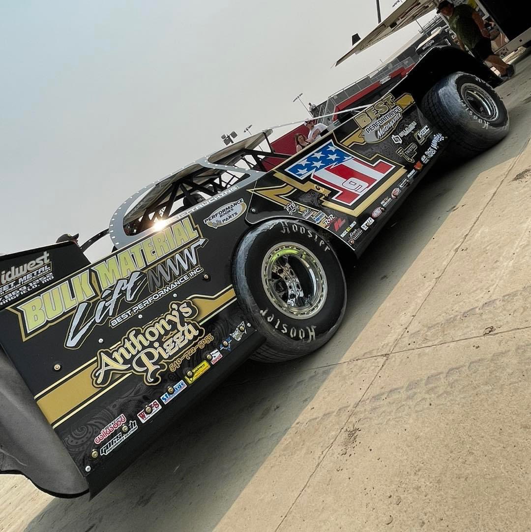 Take a look at @Terbo_91’s Smoky and the Bandit-themed wrap for this week’s #DLMDream at @EldoraSpeedway. 🔥