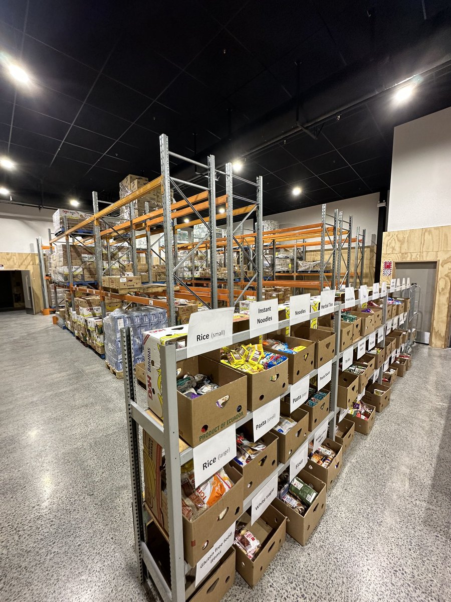 digby_abc's tweet photo. The Christchurch City Mission will officially open its new $11 million redevelopment today. It includes a first-of-its-kind 'self-serve food bank' for the South Island, along with a traditional food bank. https://t.co/acdcZ6P6uR