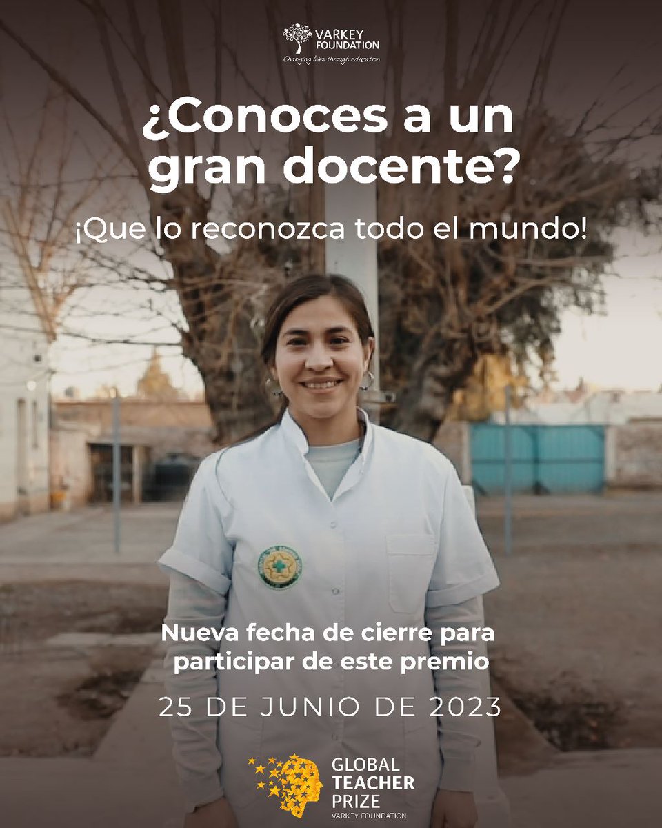 ¿Cómo hacemos para que la educación sea noticia?
¿Cómo podemos construir la educación que queremos?
En el día del periodista, una gran conversación  entre <a href="/fedeseeber/">Fede Seeber</a>, <a href="/AlePenialva/">Alejandra Peñalva</a> y <a href="/LeoNavarrete89/">Leonela Navarrete</a> en #RegresoCNN  #CNNRadioArgentina
 @cnnradioarg <a href="/teacherprize/">Global Teacher Prize</a>