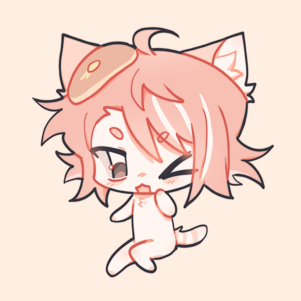 ☁️🥞 on Twitter "about my fursona! name pancake gender agender