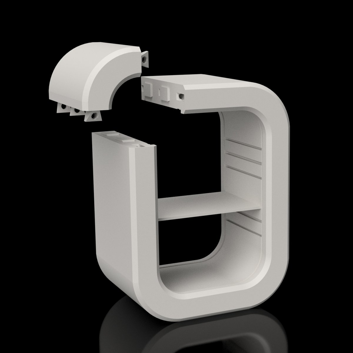 New Add-on for the Monolith Cabinets - Rounded corner parts now available in our shop:
monolith-3d.com